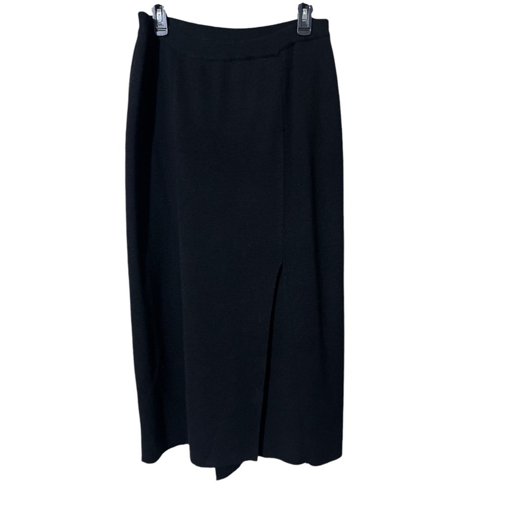 Kasper Signature Collection Black Sweater Maxi Skirt